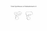 Total Synthesis of Nakadomarin A. · PDF fileWilliams 2004 Funk 2006. ... 20 mol% Pd(OH)2/C H2 (1 atm) MeOH/EtOAc Boc 92% H N Boc N H N O ... Total Synthesis of Nakadomarin A.ppt [Compatibility