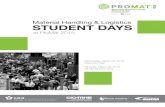 Welcome to Student Days at ProMat 20152015.promatshow.com/downloads/Student-Days... · Welcome to Student Days at ProMat 2015 ... Student Days at ProMat 2015 is sponsored by the College