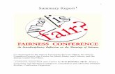 FINAL FAIRNESS CONFERENCE REPORT FINAL- CONFERENCE...This conference report provides a summary of the Fairness Conference that convened at ... The Emory Cognition Project was founded