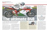 The ultimate 848 - · PDF fileThe ultimate 848 This specially ... a 1098R for a similar price, or put a hefty deposit down on a Desmosedici RR? Well, ... the Ducati 1098R forks (fitted