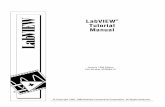 LabVIEW Tutorial Manual - ULisboa - Autenticação · PDF fileNational Instruments Corporation i LabVIEW Tutorial Manual Table of Contents About This Manual Organization of This Manual