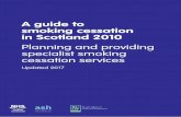 A guide to smoking cessation in Scotland · PDF file3.NICE Public Health Guidance 26 – How to stop smoking in pregnancy and following ... Developed by A guide to smoking cessation