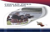 FIDDLES, PIPES AND DRUMS - Ulster ... - Ulster-Scots · PDF fileFIDDLES, PIPES AND DRUMS. ... This is the bagpipe score for a tune called “The Campbells are Coming”. ... The band