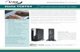 Itona TC6764 - Citrix Ready Marketplace · PDF fileItona TC6764 The Itona TC6764 ... • Citrix Receiver • VMware Horizon Client • RDP ... • Microsoft Windows Terminal Server