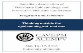 Canadian Association of Veterinary Epidemiology and ... · PDF fileCanadian Association of Veterinary Epidemiology and ... Ӷ Centre for Public Health and Zoonoses ... Veterinary Epidemiology