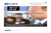 - Central Business School · PDF fileTime eﬃ cient and cost eﬀ ective procurement and supply training delivered at our ... D4 Negotiating and Contracting in Procure-ment and Supply