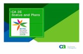CA 2E Status and Plans - plex2e.complex2e.com/downloads/2B - StatusandPlans_2E.pdf · Status and Plans. Terms of This ... First joined Synon in 1989 Responsible for a distributed