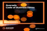 Avanade Code of Business Ethics · PDF filethey typically involve review of relevant communications and documents, interviews of key personnel, an analysis of the legal ... up to and