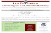 LBGHS Newsletter 2013 02 Feb - Los Bexarenos · PDF file“Go Ahead Guys” vs The Royal Spanish Army; Battle of Medina, Texas, August 18, 1813 (Part 7) ... of indigenous people of
