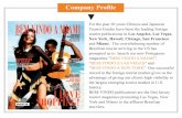 Company Profile - BEM-VINDO À AMÉ · PDF fileCompany Profile For the past 20 years Chinese and Japanese Tourist Guides have been the leading foreign tourist publications in Los Angeles,