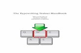 The Typewriting Trainer Handbook - KDE Documentation · PDF fileThe Typewriting Trainer Handbook Chapter 1 Learning touch typing with Typewriting Trainer 1.1 Introduction 1.1.1 What