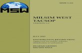 MILSIM WEST TACSOP - static1.squarespace.comstatic1.squarespace.com/.../MilSim+West+TACSOP+3.2.pdf · MILSIM WEST TACSOP VERSION 3.2 JULY 2015 DISTRIBUTION RESTRICTION: Approved for