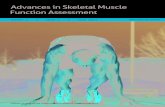 Advances in Skeletal Muscle Function · PDF file2 Advances in Skeletal Muscle Function Assessment ... researchers from the Department of Kinesiology, ... 5 Advances in Skeletal Muscle