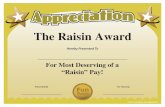 “101 Funny Awards” · PDF file“101 Funny Awards” Collections. Like this free certificate? You’ll love these others for friends, family, employees, coworkers and teammates!