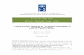 United Nations Development Programme Research for · PDF fileUnited Nations Development Programme Regional Bureau for Latin America and the Caribbean Evidence and Policy Lessons on