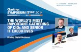 THE WORLD’S MOST IMPORTANT GATHERING OF CIOS · PDF fileGuy Kawasaki is the New York Times and Wall Street ... THE WORLD’S MOST IMPORTAnT GATHERInG Of CIOs AnD SEnIOR IT ... most