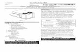 ECONOMIZERS - Allied Commercial7.5-12.5... · 3 Figure 5 - Wiring Detail Install Mixed Air Sensor 1. Remove the mixed air sensor from the economizer parts bag. The sensor has a small