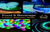 Food & Beverage - Chem Supply · PDF fileFood & Beverage Product Selection Guide. ... • Carmine • Carmosine • Erythrosine • Fast Green • Green S • Indigo • Patent Blue