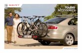 TOLEDO ACCESSORIES - SEAT · PDF fileBeauty, comfort and exceptional technology are at the heart of the new SEAT Toledo. But it doesn’t end there. A range of accessories also gives