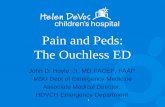 Pain and Peds: The Ouchless ED - Munson · PDF filePain and Peds: The Ouchless ED John D. Hoyle, ... Only 30% thought pain of an LP could have long term effects ... Decadron po croup