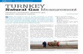 case study | Ultrasonic Gas Measurement turnkey compressor station pressur-izes natural gas to 75 bar on the Er-zincan pipeline at a flowrate that var-ies between 510,000 to 2,040,000