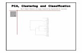 PCA, Clustering and Classificationpca.narod.ru/pcaclustclass.pdf · PCA, Clustering and Classification ... Pat1 Pat2 Pat3 Pat4 Pat5 Pat6 Pat7 Pat8 Pat9 ... 204891_s_at 78 71 152 74