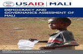 DEMOCRACY AND GOVERNANCE ASSESSMENT OF …pdf.usaid.gov/pdf_docs/pnaec091.pdf · DEMOCRACY AND GOVERNANCE ASSESSMENT OF MALI ... Tetra Tech ARD, through a Task Order under the Analytical