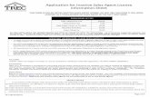 Application for inactive sales agent license - Welcome to · PDF fileISL-5 (01/01/2017) Page 1 of 3. Application for Inactive Sales Agent License Information Sheet. ... 12. List below
