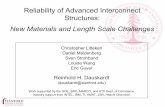 Reliability of Advanced Interconnect Structures - · PDF fileReliability of Advanced Interconnect ... Effect of Carbon Doping on Adhesion of CDO 4.61 8.5 ... 1.0 wt.% potassium hydrogen