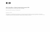 HP Pavilion dv6 Entertainment PC · PDF fileDiagnostics menu ... Processors AMD Turion™ II Ultra Dual-Core Mobile