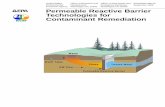 Permeable Reactive Barrier Technologies for Contaminant ... · PDF filePermeable Reactive Barrier Technologies for Contaminant Remediation United States Environmental Protection Agency