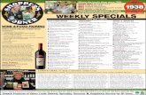 weekly specials - Shopper's Corner - Where the Locals · PDF fileShopper’s unbelievable wines. ... WEEKLY SPECIALS SHOPPER SPOTLIGHT ... been here forever. I stop in at all times,