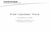 FW Update Tool - toshiba- · PDF fileToshiba does not warrant that this SSD Firmware Update Tool will complete firmware update for any and all of your ... To remove FW Update Tool