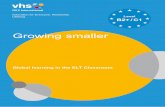 Growing smaller - DVV International · PDF fileGrowing smaller Education for ... English as a global language is ... covering policies impacting the domestic and international activities