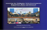 Assessing the Philippine NGO Environment: Regulation ... · PDF fileHighlights of the Philippine NPO Sector Report CODE-NGO ... Ms. Marieta P. Hwang ... C. Macasaet of CODE-NGO. Mr.