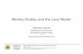 Minsky-Godley and the Levy Model - Levy Economics · PDF fileMinsky-Godley and the Levy Model Gennaro Zezza ... detail by Marc Lavoie Both authors clearly emphasize the relationship