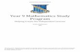 Year 9 Mathematics Study Program - Assumption Collegeassumption.vic.edu.au/.../Year-9-Mathematics-Study-Program-1.pdf · Year 9 Mathematics Study Program ... 2 | Y e a r 9 M a t h