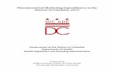 Pharmaceutical Marketing Expenditures in the - doh · PDF filePharmaceutical Marketing Expenditures in the District of Columbia, 2015 Government of the District of Columbia Department