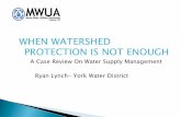WHEN WATERSHED PROTECTION IS NOT  · PDF fileWHEN WATERSHED PROTECTION IS NOT ENOUGH . ... A Golden Algae (Chrysophyta) ... Dr. Ken Wagner of WRS comes on board