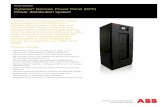 Product datasheet Cyberex Remote Power Panel (RPP) · PDF fileCyberex® Remote Power Panel (RPP) Power distribution system Cyberex, ... Cyberex RPPs utilize technology leading circuit