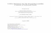 "USDA Database for the Proanthocyanidin Content of ... · PDF fileUSDA Database for the Proanthocyanidin Content of Selected Foods Prepared by Nutrient Data Laboratory Beltsville Human