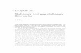 Chapter 11 Stationary and non-stationary time series · PDF fileStationary and non-stationary time series ... (1990), Brockwell and Davis (1991), and Hamilton (1994). The book by ...