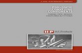 PNEUMATIC CONVEYING COMPONENTS - H-P Products · PDF filePNEUMATIC CONVEYING COMPONENTS TUBING, PIPE, BENDS, COUPLINGS & FITTINGS A HIGH-PERFORMANCE COMPANY Engineered Tube Bends H-P