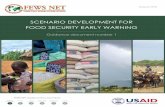 FEWS NET Scenario Development for Food Security Early ... · PDF fileFEWS NET Scenario Development for Food Security Early Warning January 2018 Famine Early Warning Systems Network