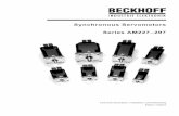 Synchronous Servomotors Series AM227. - Beckhoff · PDF fileSynchronous Servomotors Series AM227..297 Technical description, Installation, Commissioning Edition 12/2001. ... IEC 364