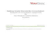 Setting Grade Standards Consultation - gov.uk · PDF fileSetting Grade Standards Consultation Analysis of consultation responses By ... new grading scale that uses the numbers 9-1