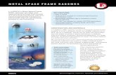 METAL SPACE FRAME RADOMES - L3 Technologies · PDF fileMETAL SPACE FRAME RADOMES ESSCO L-3 ESSCO’s Metal Space Frame (MSF) radomes are rigid, self-supporting structures that