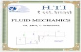 H h H s md FLUID MECHANICS Datum pump center · PDF fileFLUID MECHANICS – CT 104 HIGHER TECHNOLOGICAL INSTITUTE Dr. Amir M. Mobasher ii FLUID MECHANICS Contents 1 ... Equilibrium