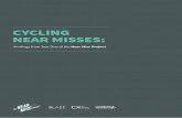 CYCLING NEAR MISSES · PDF file02 | The Near Miss Project: 2015 CYCLING NEAR MISSES: SECTION 01 / About the project The Near Miss Project is the first study to calculate