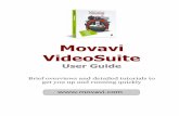 Movavi VideoSuite pb2img.movavi.com/suite/VideoSuitePDF.pdf · DVD for iPod, Zune, PDA, PSP, and mobile phones; saves stills from your movies as picture files; ... as DV AVI files.